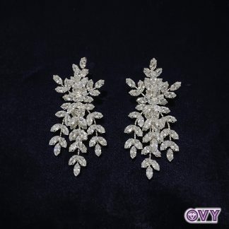 CZ chandelier earrings wholesale