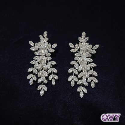 CZ chandelier earrings wholesale