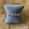 CZ plated link bracelet wholesale